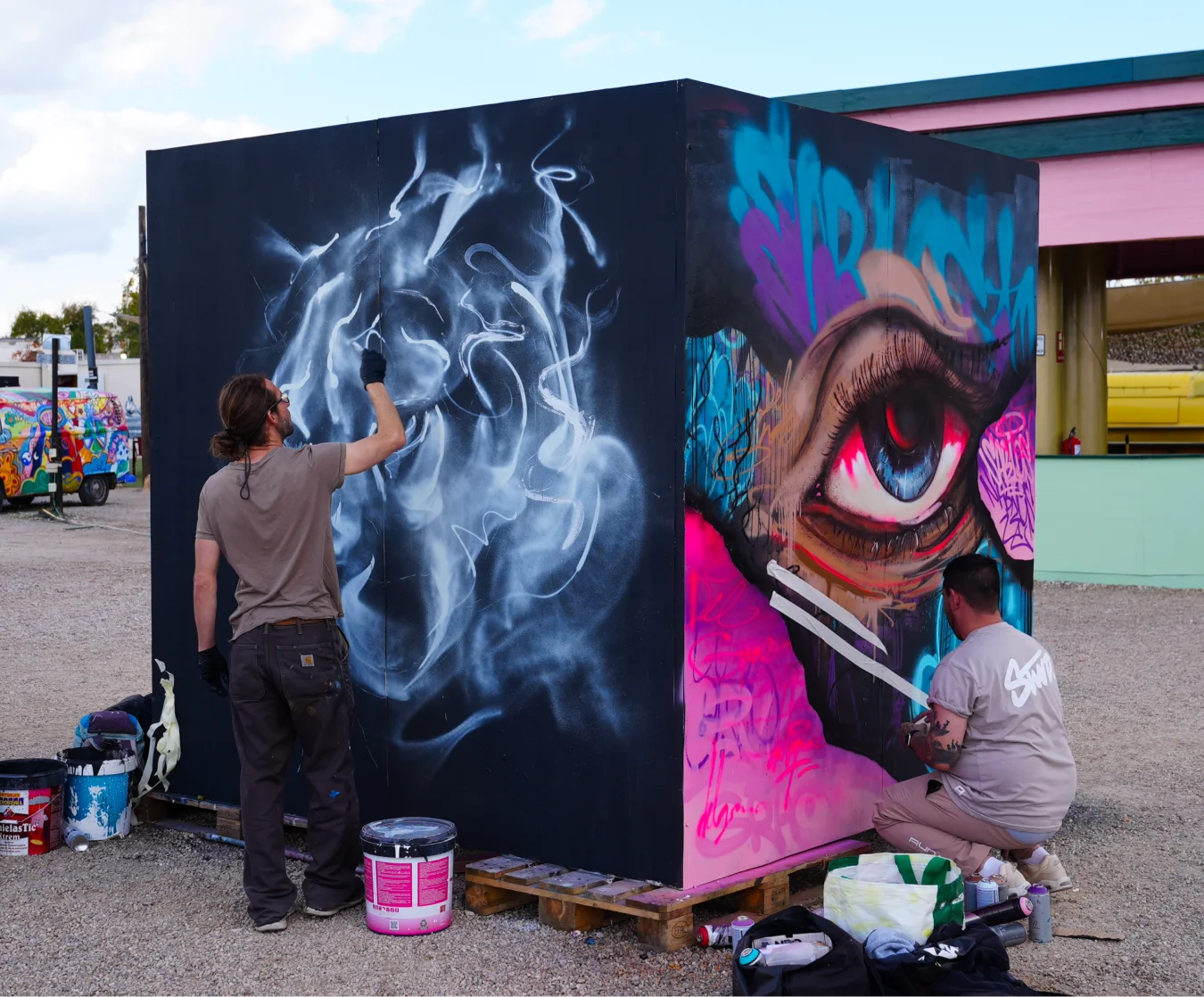 evento de graffiti y murales 