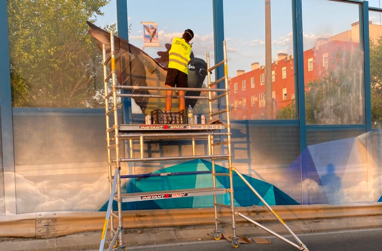 Image gallery marquee