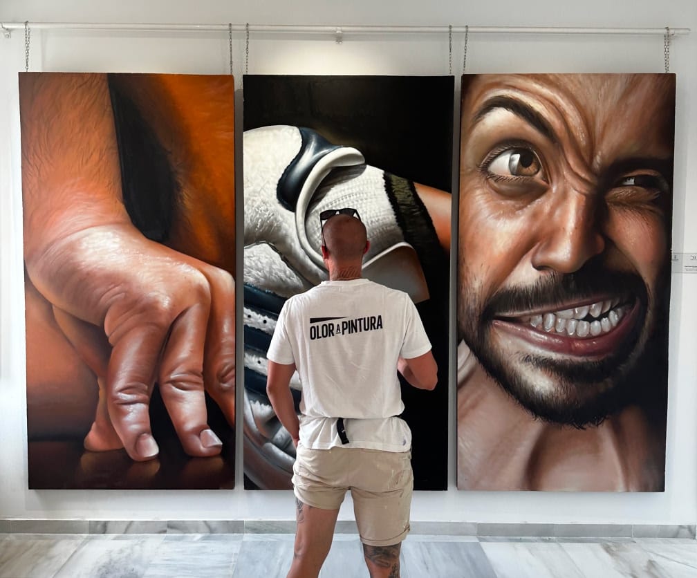 murales exteriores pintados a mano