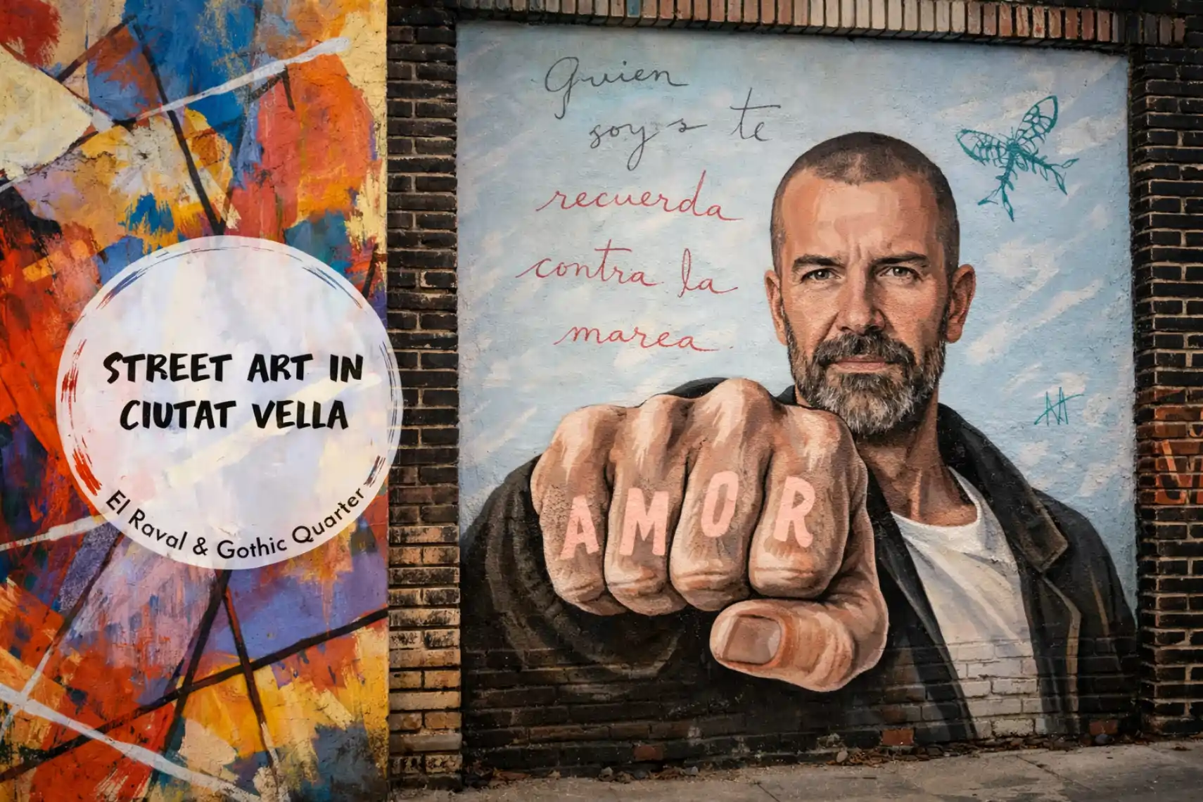 ciutat vella arte urbano barcelona